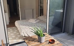Jolie Suite Parentale, Chambre Et Salle D'Eau, Avec Son Coin De Verdure A 5 Minutes A Pied Du Centre Ville